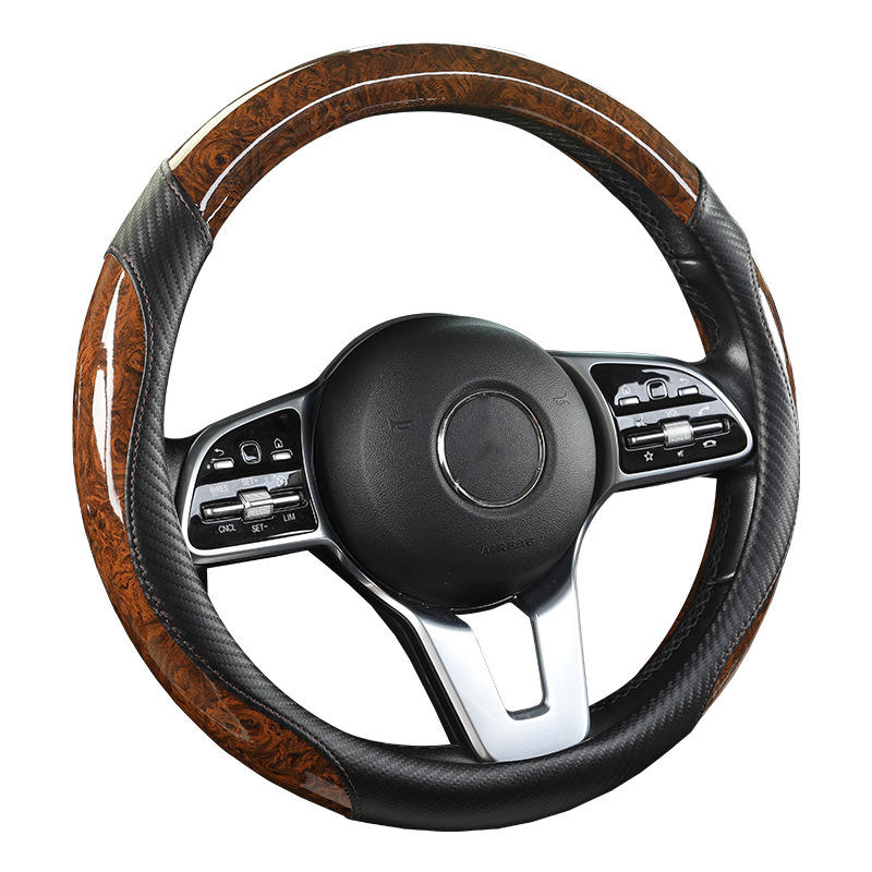 High End Wood Grain Steering Wheel Cover 15 inches 38cm Universal - CRH Brand | Alibaba.com